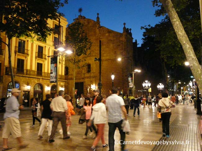 la Rambla Barcelone la Rambla Barcelone