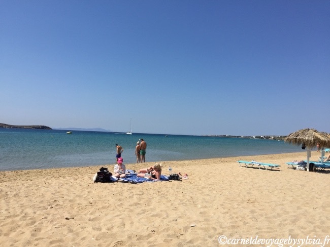 Golden paradise beach