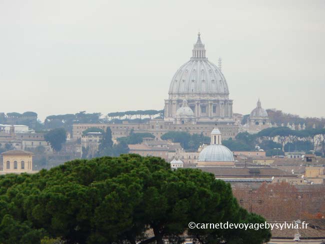 organiser son week-end à Rome (vue depuis le Forum)