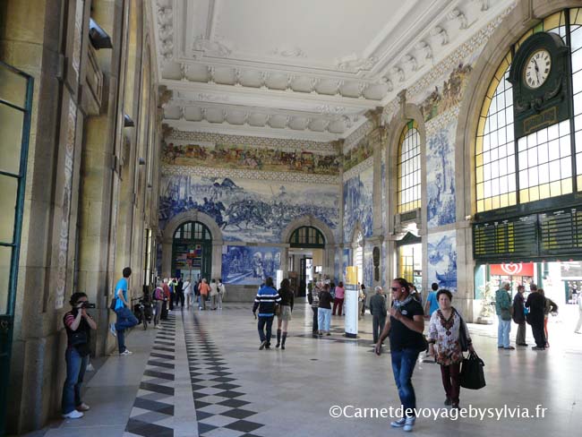 Visite de l'Estação São Bento - Porto - Gare