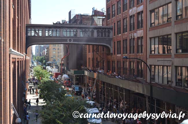 se promener sur la High Line : vue fantastique