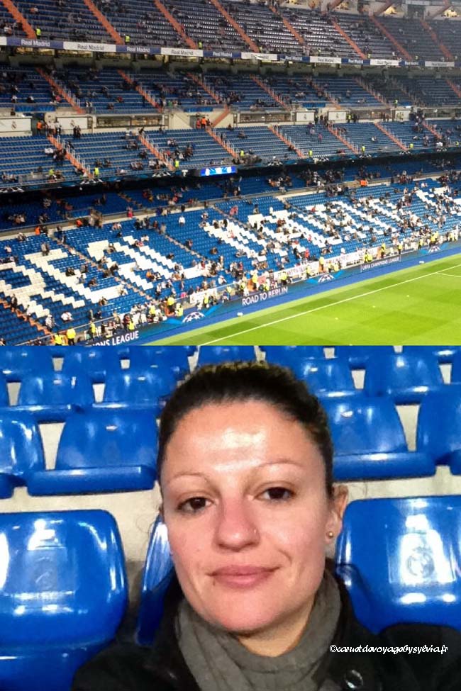 Bernabeu Stadium- match réal Madrid