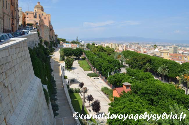 Cagliari - SARDAIGNE-ville dans la ville- fortification