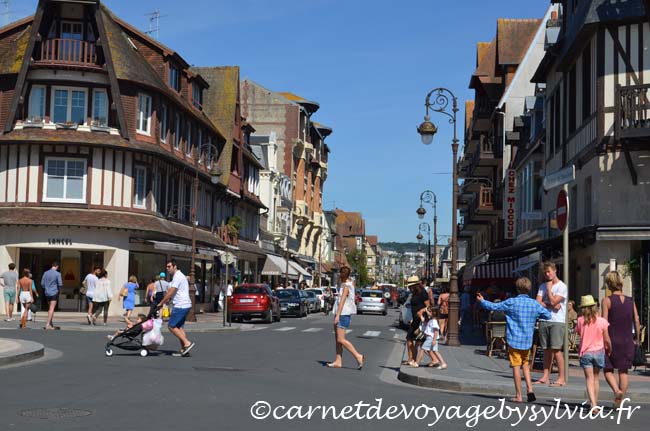 Les rues de Deauville