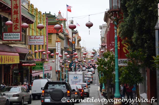 Quartier chinois San Francisco Grant Avenue