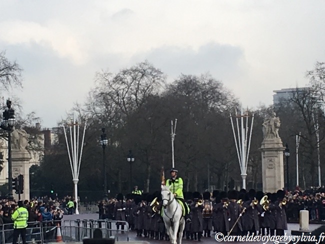Releve de la garde Londres Janvier 2017