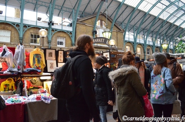 visiter Covent Garden - apple Market 