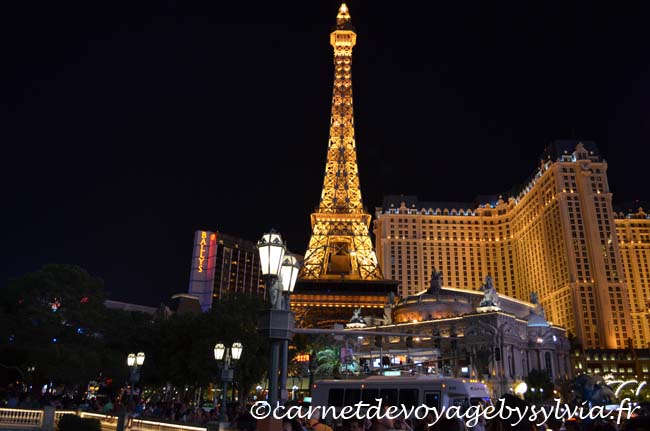 Visiter Paris Las Vegas 