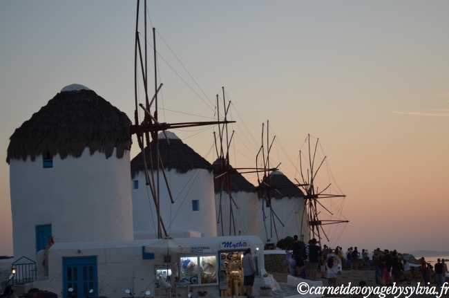 les moulins de Mykonos