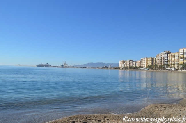 plage à Malaga