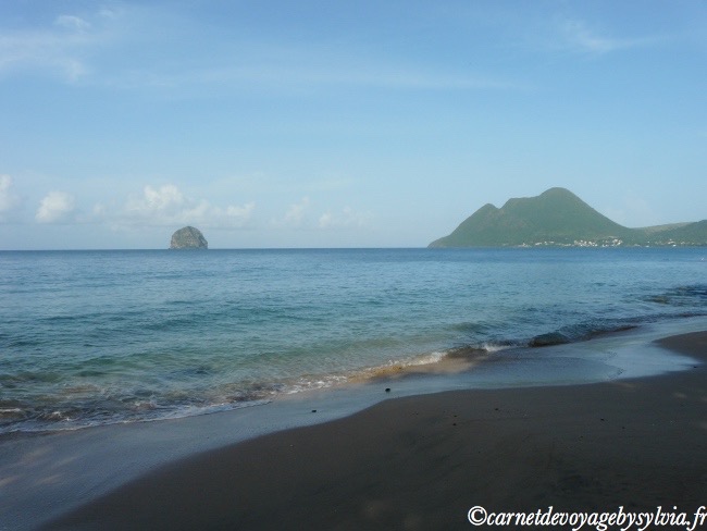 vue de la plage Martinique