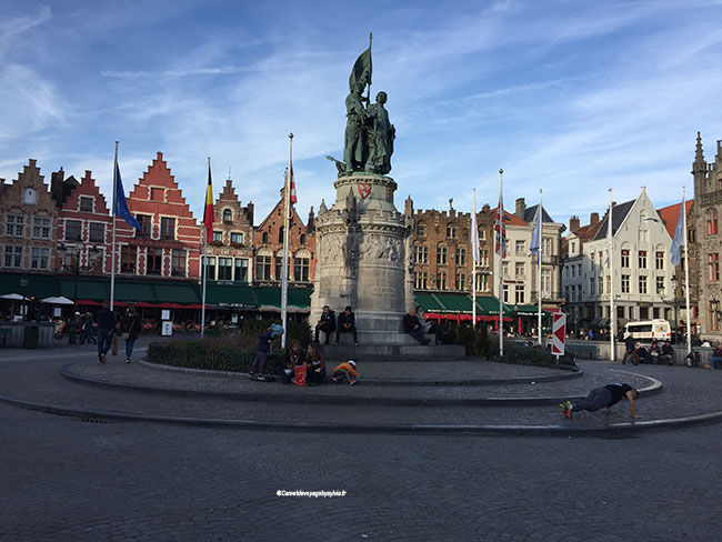 La grand place de Bruges