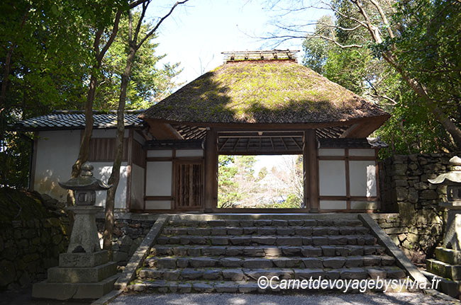 porte d'entrée Honen-in-kyoto