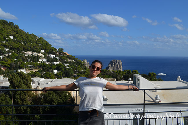 Sylvia à Capri