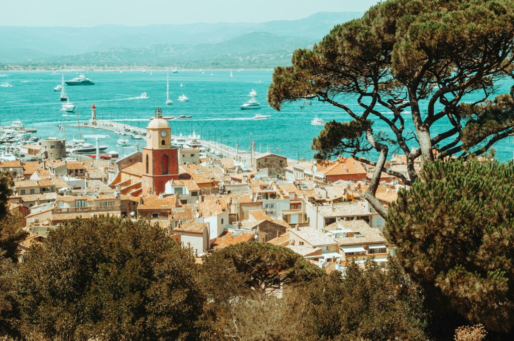 saint tropez vue